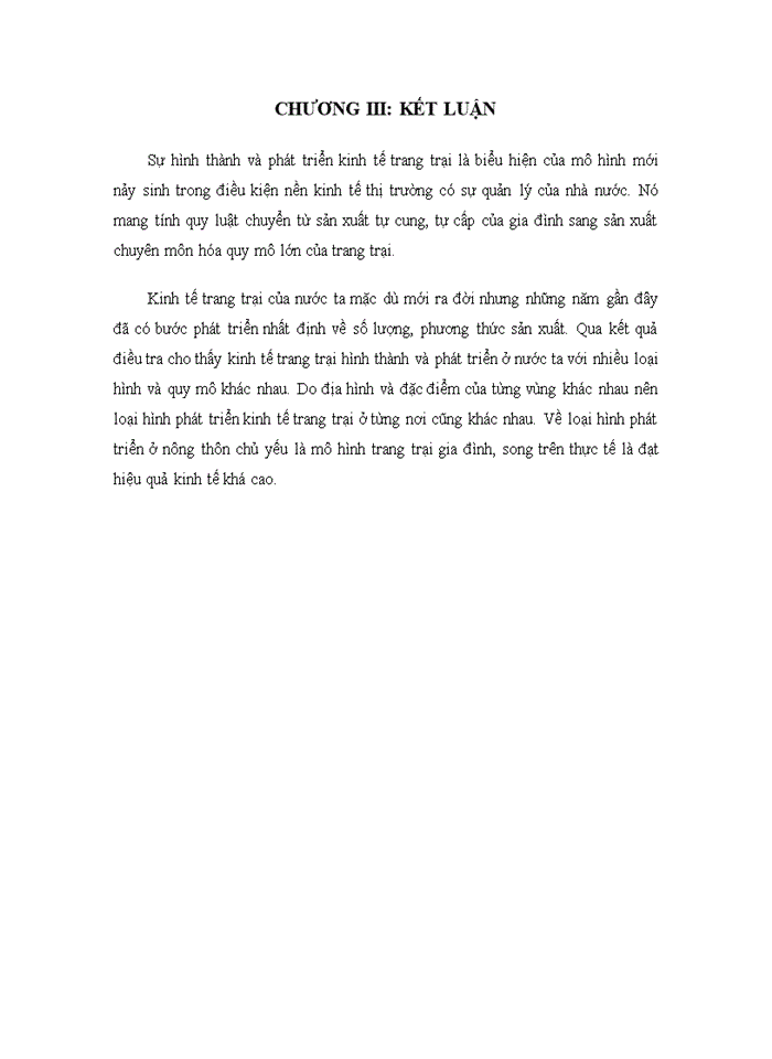 image for page Thực trạng và giải pháp phát triển kinh tế trang trại nước ta