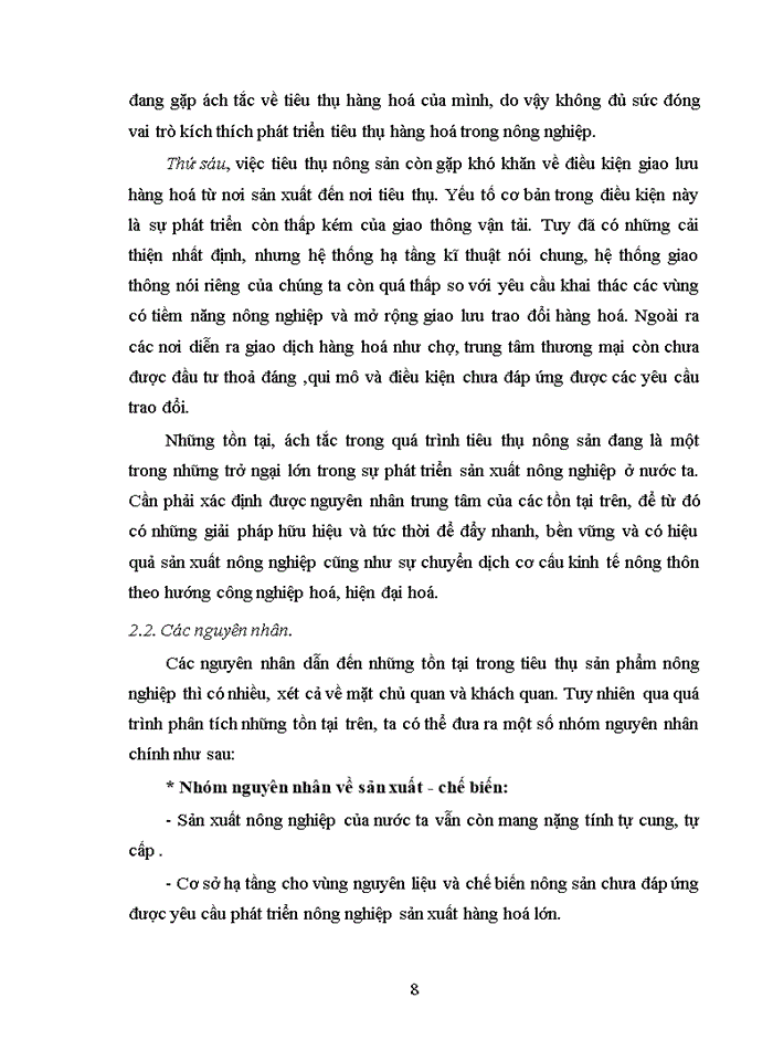 image for page Phân tích tực trạng và đề xuất các giải pháp thúc đẩy vấn đề tiêu thụ nông sản của Việt Nam