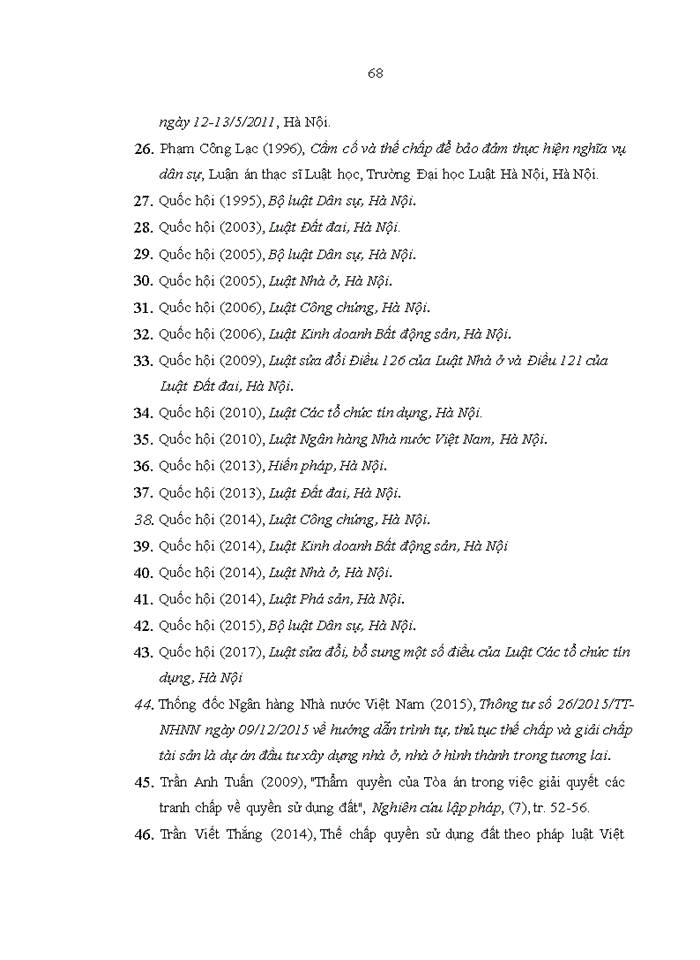 image for page Pháp luật về hợp đồng thế chấp quyền sử dụng đất và thực tiễn áp dụng tại ngân hàng tmcp bưu điện liên việt