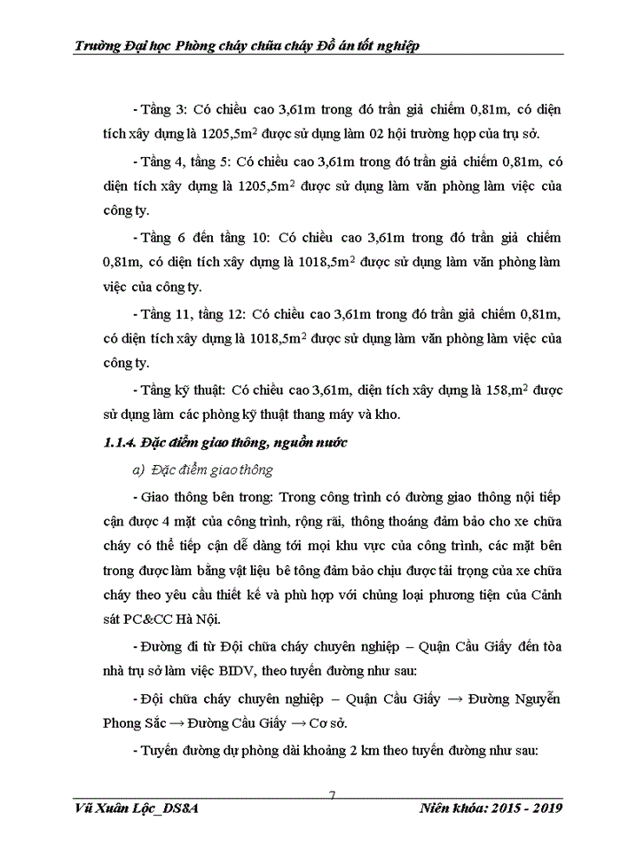 image for page Nghiên cứu, thiết kế hệ thống chữa cháy tự động bằng khí FM-200 cho trụ sở ngân hàng  BIDV chi nhánh Cầu Giấy