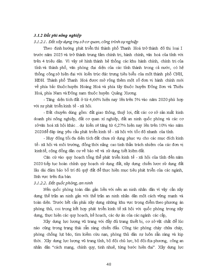 image for page Giải pháp nâng cao hiệu quả quản lý và sử dụng đất tại địa bàn thành phố Thanh Hóa đến năm 2025