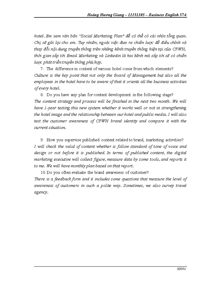 image for page An overall evaluation of content marketing in brand identity of Crowne Plaza West Hanoi and recommendation