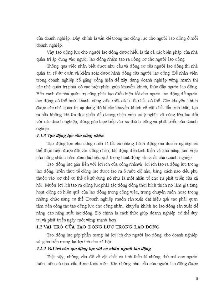 image for page Các giải pháp hoàn thiện công tác tạo động lực tại công ty trách nhiệm hữu hạn một thành viên dệt may trường phát