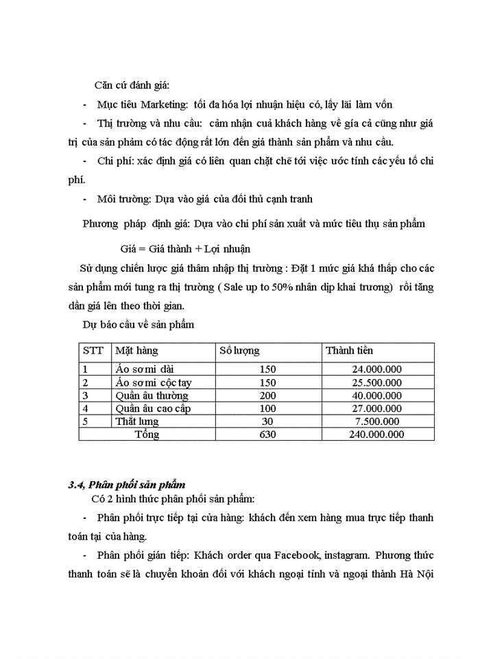 image for page Kế hoạch kinh doanh của cửa hàng quần áo năm 98’ store