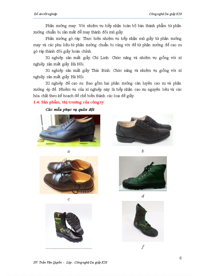 image for page Thiết kế phát triển giầy vải  cho bộ đội lục quân - bộ đội biên phòng trong quân đội nhân dân việt nam