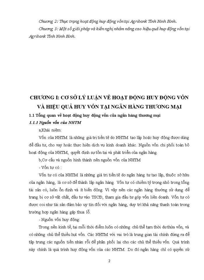 image for page Nâng cao hiệu quả hoạt động huy động vốn tại Ngân hàng Nông nghiệp và phát triển nông thôn Việt nam – Chi Nhánh  Tỉnh Ninh Bình