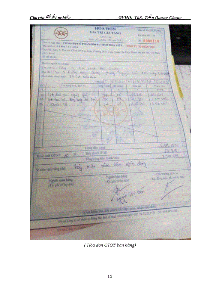 image for page Hoàn thiện kế tóan thanh toán với khách hàng tại công ty cổ phần VQC