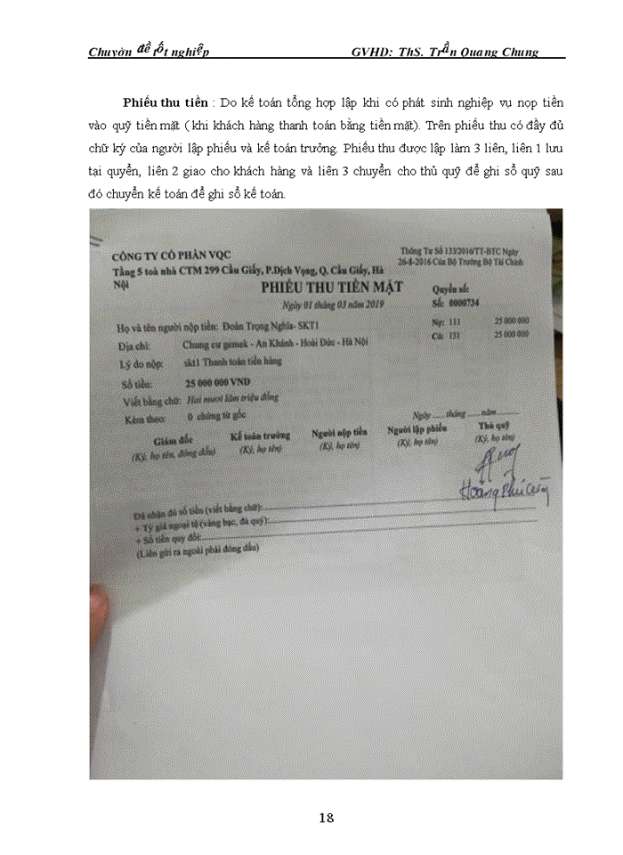 image for page Hoàn thiện kế tóan thanh toán với khách hàng tại công ty cổ phần VQC