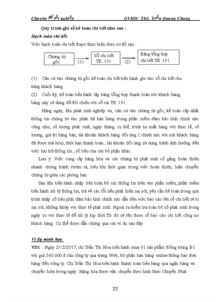 image for page Hoàn thiện kế tóan thanh toán với khách hàng tại công ty cổ phần VQC