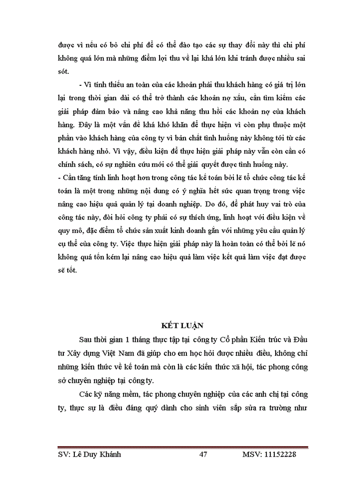 image for page Một số giải pháp nhằm hoàn thiện công tác kế toán tại công ty cổ phần kiến trúc và đầu tư xây dựng việt nam