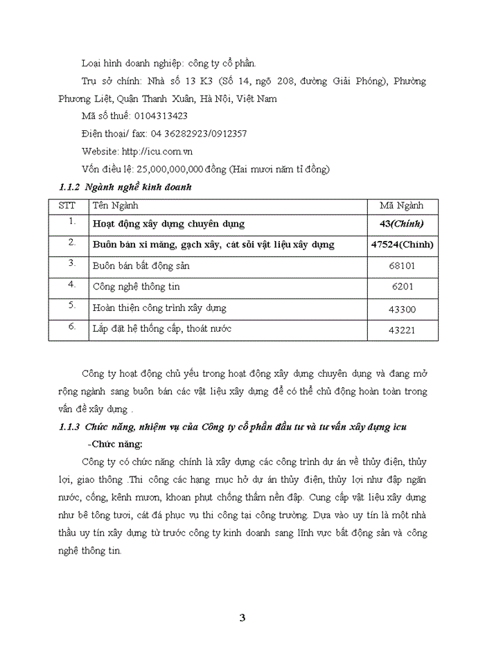 image for page Báo cáo thực tập tổng hợp tại công ty cổ phần đầu tư và tư vấn xây dựng icu