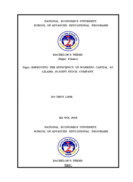 Improving the efficiency of working capital at lilama 10 joint stock company