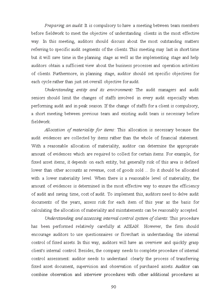 image for page The process of auditing fixed assets in financial audit of ASEAN