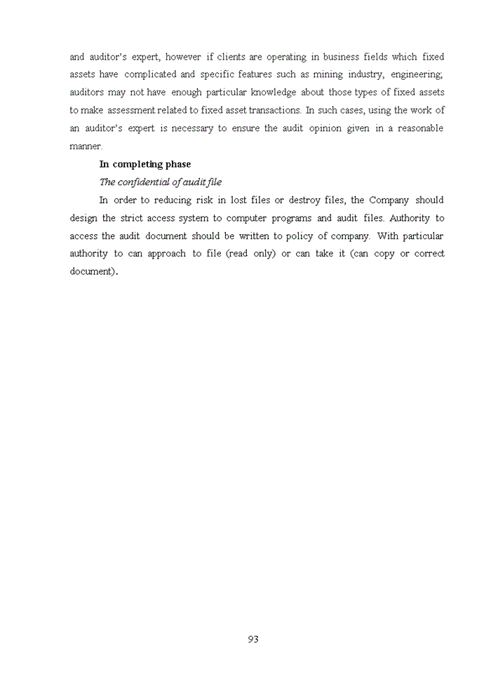 image for page The process of auditing fixed assets in financial audit of ASEAN