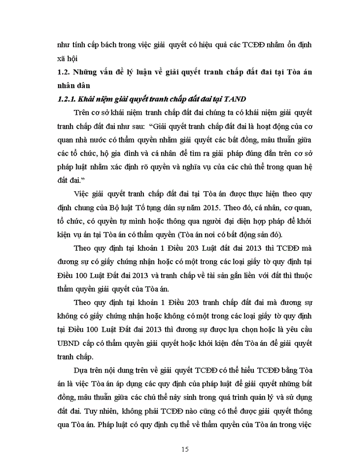 image for page Pháp luật về giải quyết tranh chấp đất đai, từ thực tiễn xét xử tại TAND huyện Tuần Giáo ,tỉnh Điện Biên