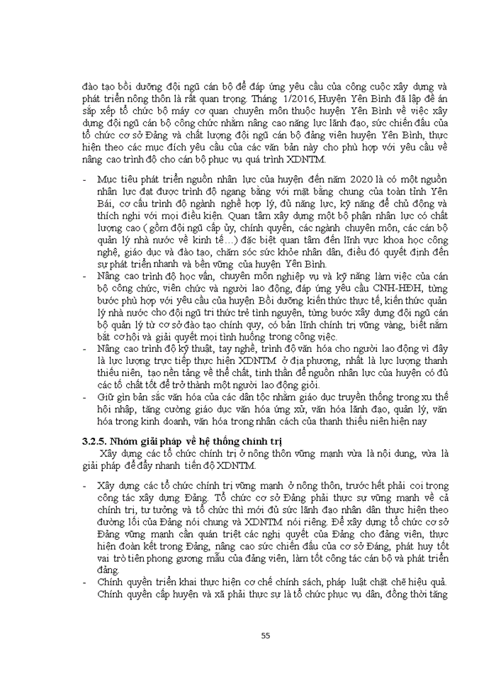 image for page Đánh giá kết quả xây dựng nông thôn mới trên địa bàn huyện Yên Bình