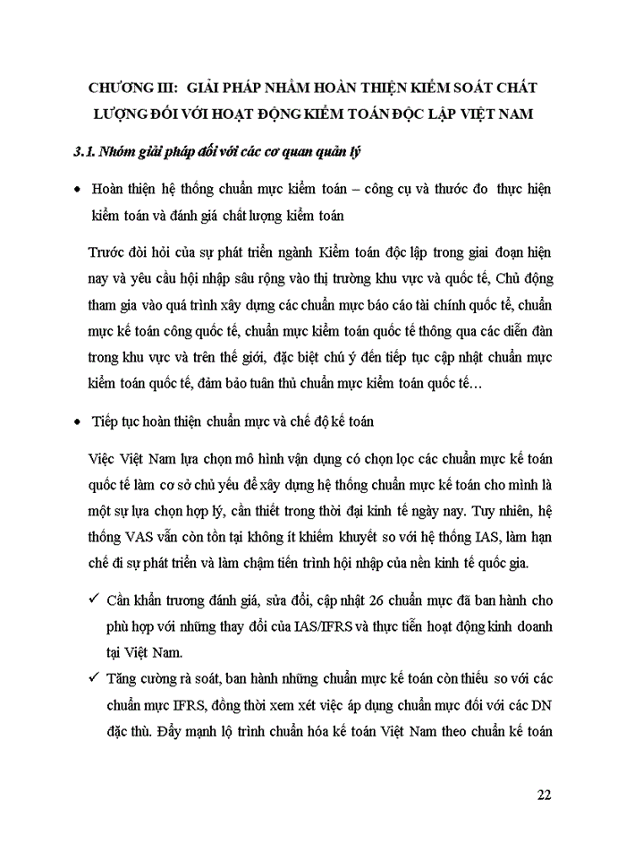 image for page Kiểm soát chất lượng hoạt động kiểm toán độc lập tại Việt Nam