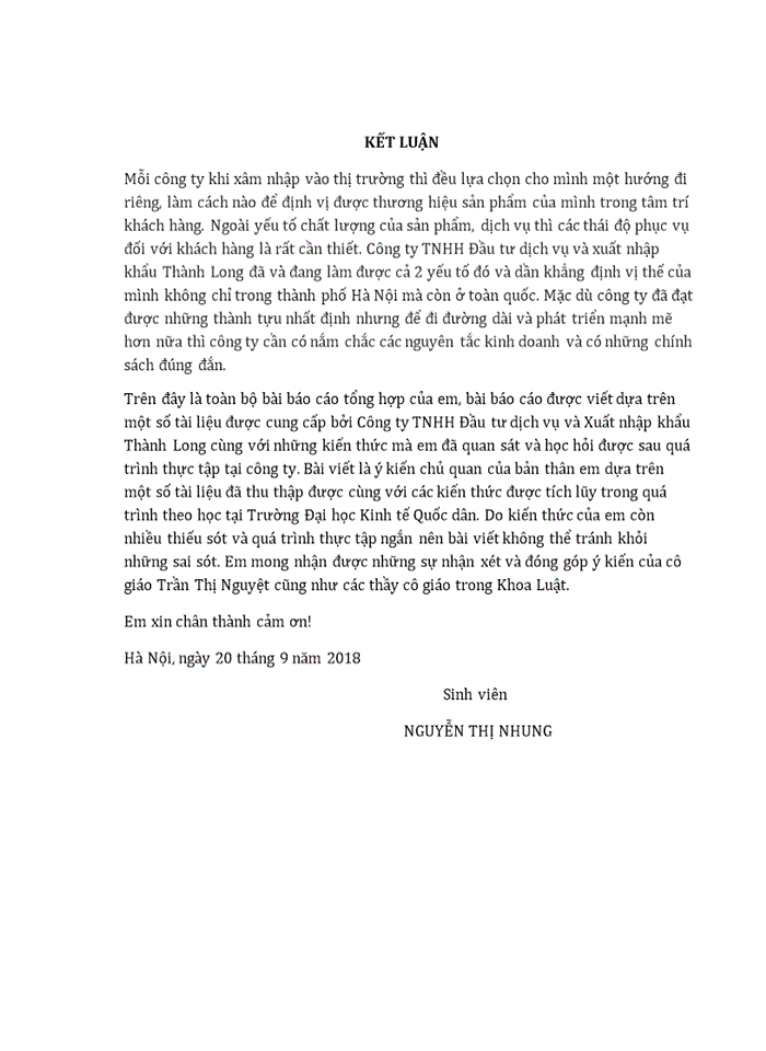 image for page Tình hình thực hiện nghĩa vụ của công ty tnhh đầu tư dịch vụ và xuất nhập khẩu thành long với nhà nước