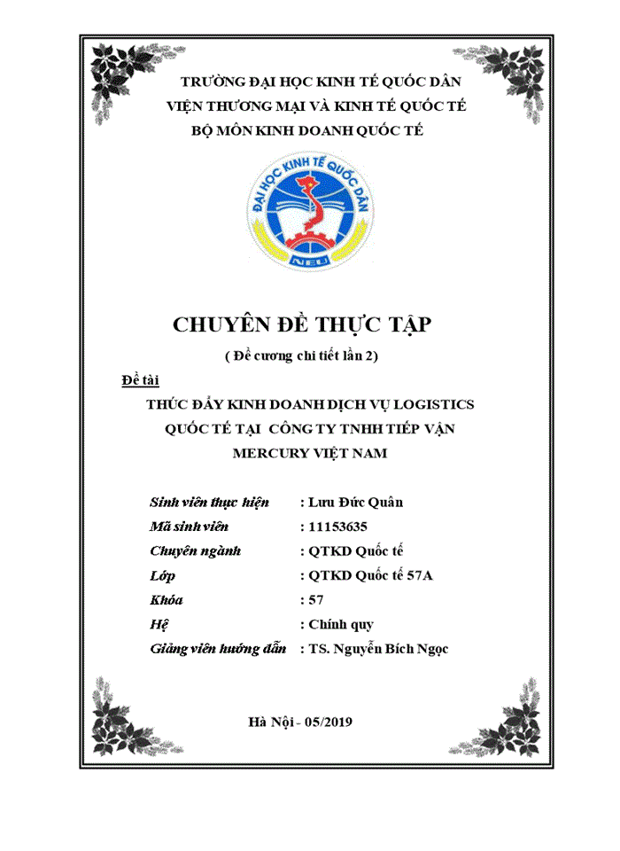 image for page Thúc đẩy kinh doanh dịch vụ logistics quốc tế tại Công ty TNHH tiếp vận Mercury Việt Nam