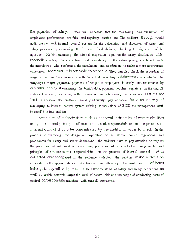 image for page The auditing process of payroll and personnel cycle in manufacturing companies implemented by Ernst and Young company