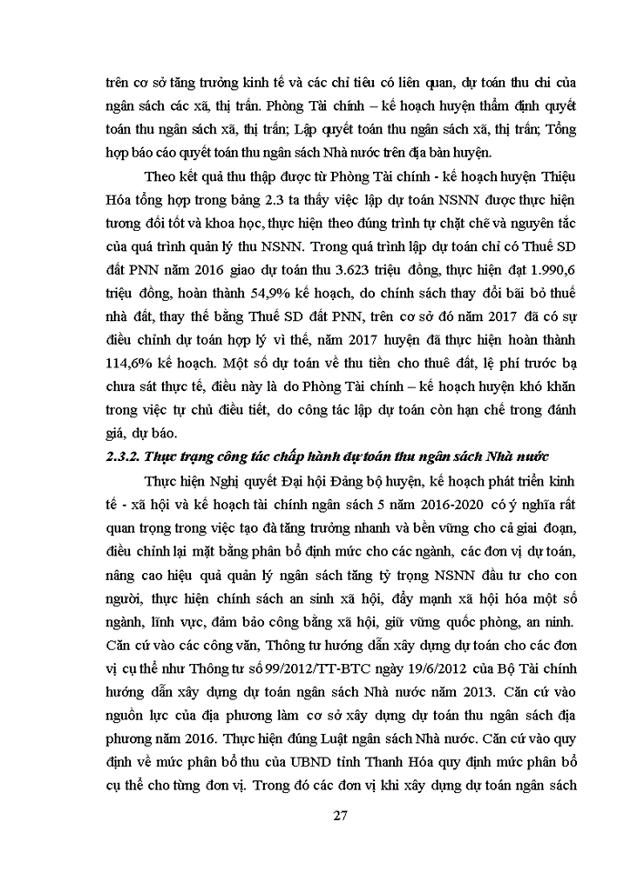 image for page Quản lý nguồn thu Ngân sách Nhà nước trên địa bàn Huyện Thiệu Hóa, tỉnh Thanh Hóa