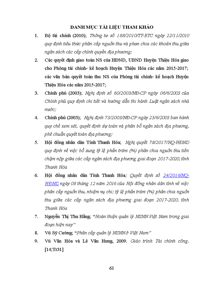 image for page Quản lý nguồn thu Ngân sách Nhà nước trên địa bàn Huyện Thiệu Hóa, tỉnh Thanh Hóa