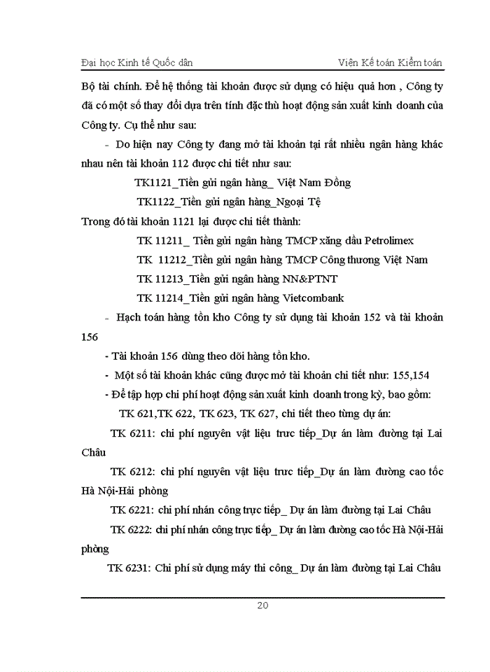 image for page Một số đánh giá về tình hình tổ chức hạch toán kế toán tại Công ty cổ phần Đầu tư và phát triển Ngọc Phát.