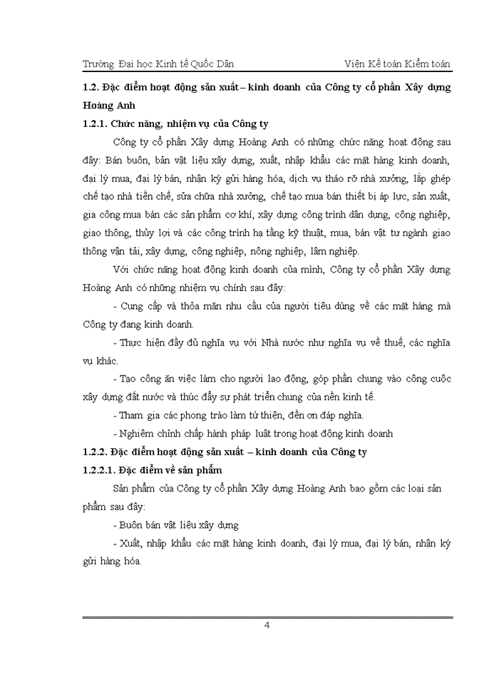 image for page Đánh giá về tình hình tổ chức hạch toán kế toán tại Công ty cổ phần Xây dựng Hoàng Anh.