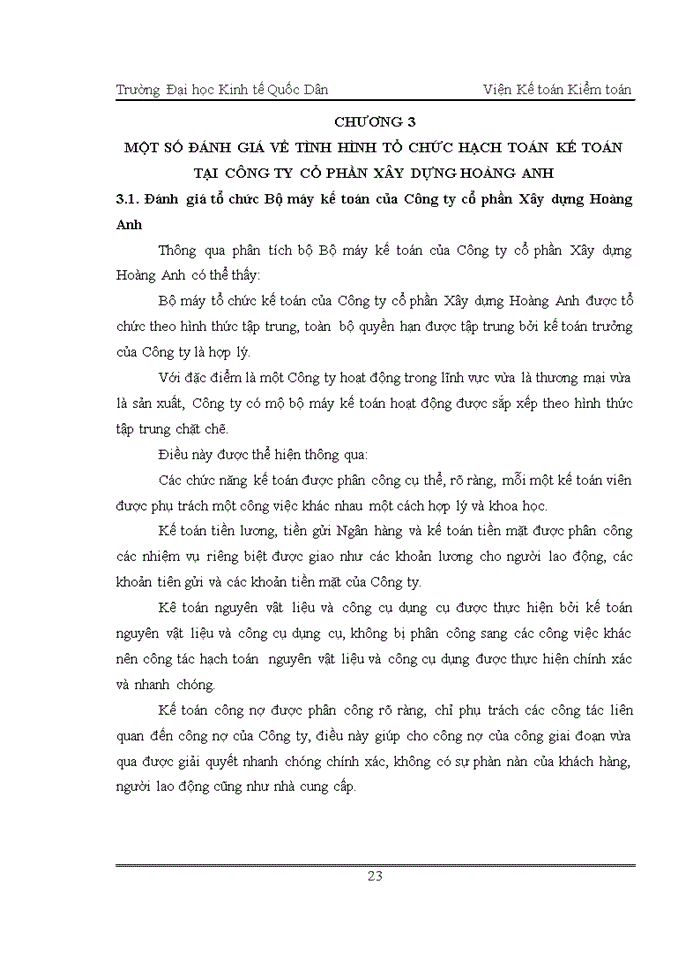 image for page Đánh giá về tình hình tổ chức hạch toán kế toán tại Công ty cổ phần Xây dựng Hoàng Anh.