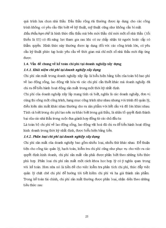 image for page Các giải pháp hoàn thiện kế toán chi phí sản xuất và tính giá thành công trình xây lắp tại công ty cổ phần xây dựng và quản lý dự án số 1