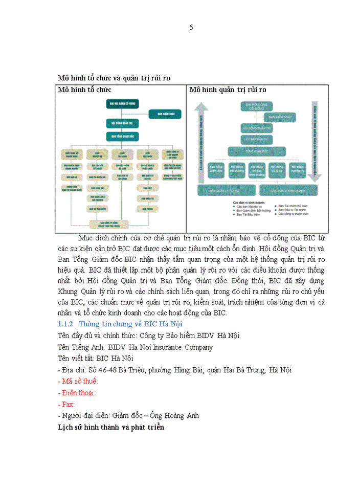image for page Giải pháp hoàn thiện công tác quản lý rủi ro khai thác bảo hiểm hàng hóa vận chuyển tại BIC Hà Nội