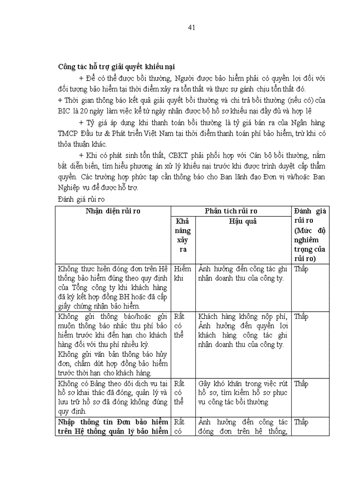 image for page Giải pháp hoàn thiện công tác quản lý rủi ro khai thác bảo hiểm hàng hóa vận chuyển tại BIC Hà Nội