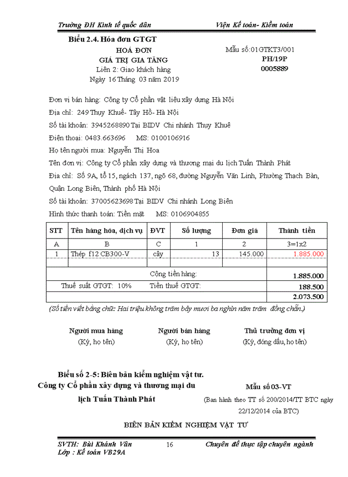 image for page Hoàn thiện kế toán nguyên vật liệu tại Công ty Cổ phần xây dựng và thương mại du lịch Tuấn Thành Phát