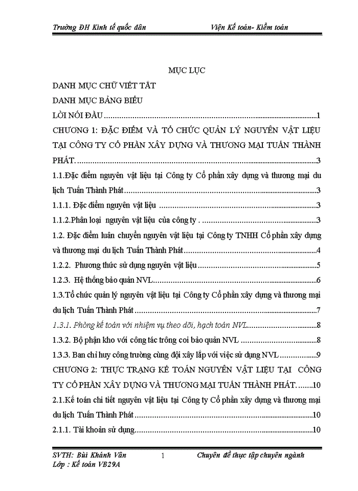 image for page Hoàn thiện kế toán nguyên vật liệu tại Công ty Cổ phần xây dựng và thương mại du lịch Tuấn Thành Phát