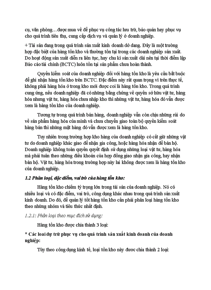 image for page Bàn về các phương pháp tính giá hàng tồn kho và ảnh hưởng của chúng đến thông tin cung cấp trong báo cáo tài chính