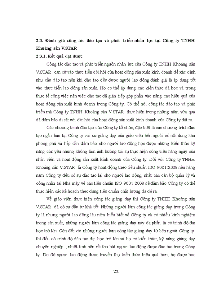 image for page Hoàn thiện công tác đào tạo và phát triển nhân lực tại công ty tnhh khoáng sản v.star