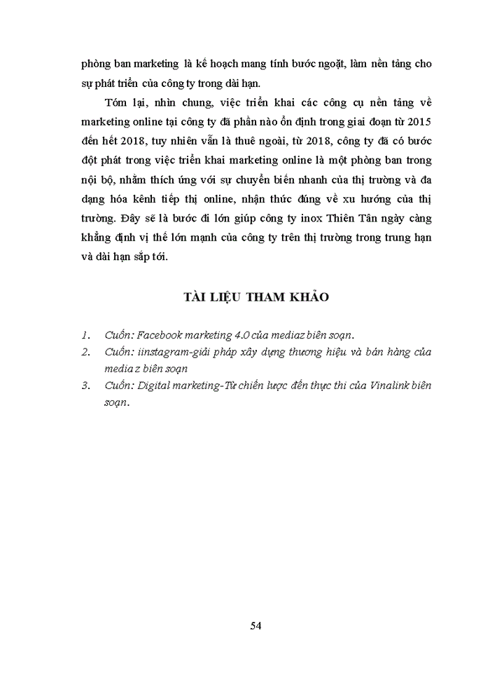 image for page Giải pháp tăng cường hoạt động marketing online tại công ty cổ phần inox thiên tân