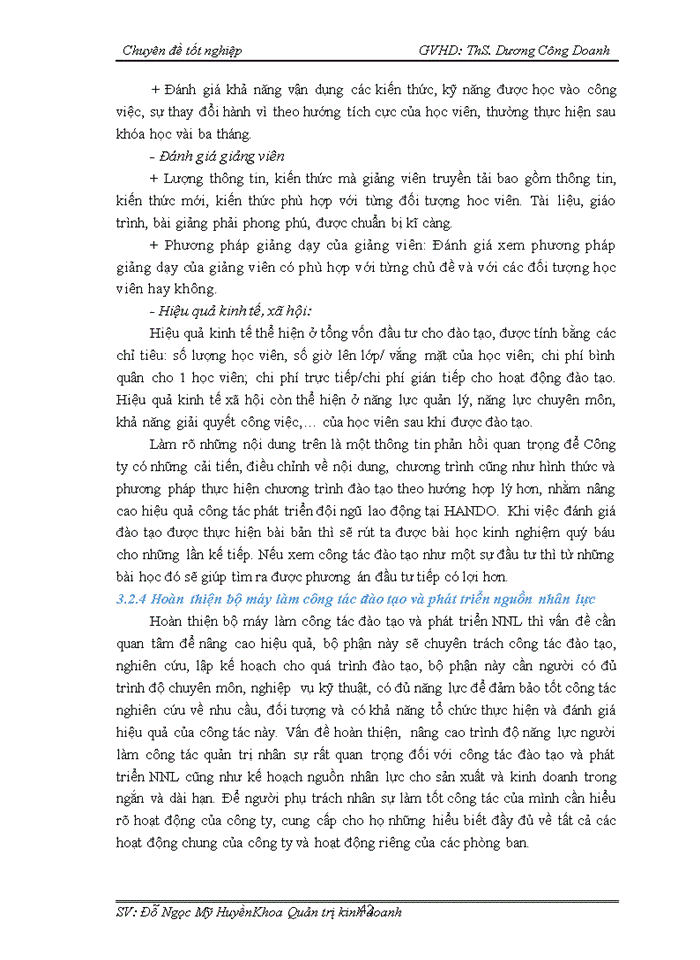 image for page Hoàn thiện công tác đào tạo và phát triển nguồn nhân lực tại Công ty Cổ phần Tập đoàn Hóa sinh Hà Nội