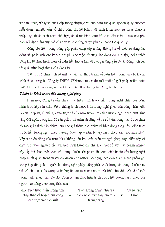 image for page Kế toán tiền lương và các khoản trích theo lương trong công ty TNHH 379land