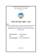 Giải pháp nâng cao chất lượng tín dụng tại Ngân hàng Thương mại cổ phần Ngoại thương Việt Nam – Vietcombank chi nhánh Tây Hà Nội