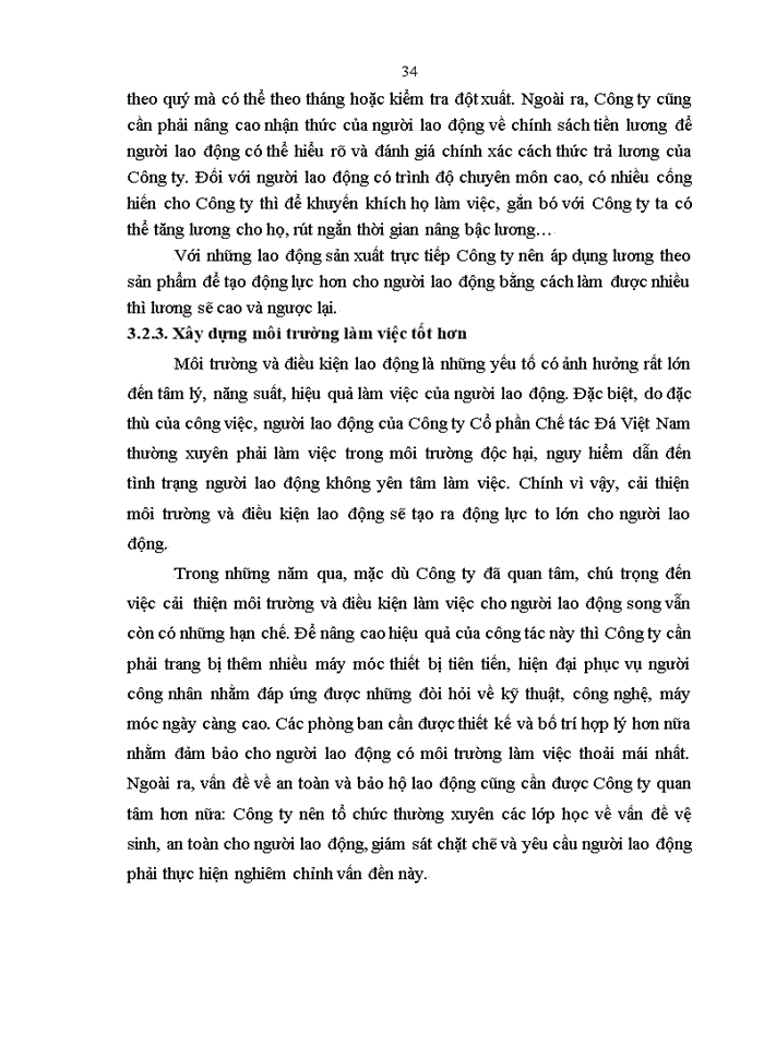 image for page Hoàn thiện công tác tạo động lực cho người lao động tại Công ty Cổ phần Chế tác đá Việt Nam