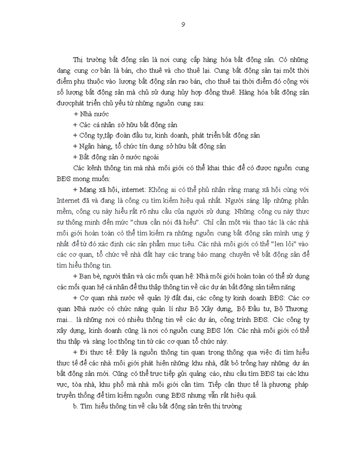 image for page Hoàn thiện quy trình môi giới bất động sản tại công ty TNHH Phát triển Thương mại – Du lịch và Đầu tư bất động sản HomesPlus