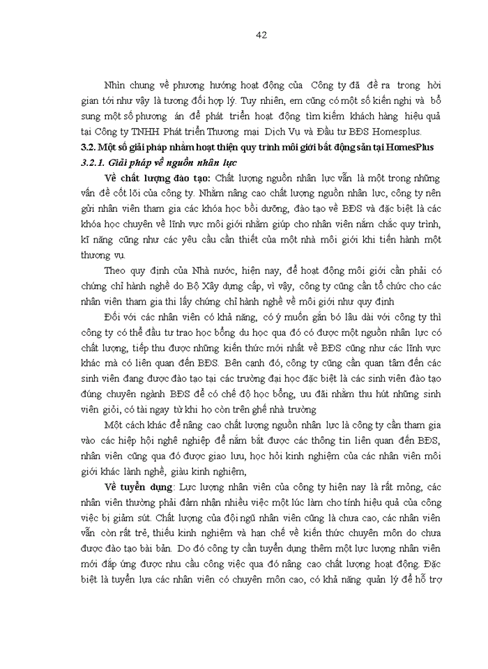 image for page Hoàn thiện quy trình môi giới bất động sản tại công ty TNHH Phát triển Thương mại – Du lịch và Đầu tư bất động sản HomesPlus
