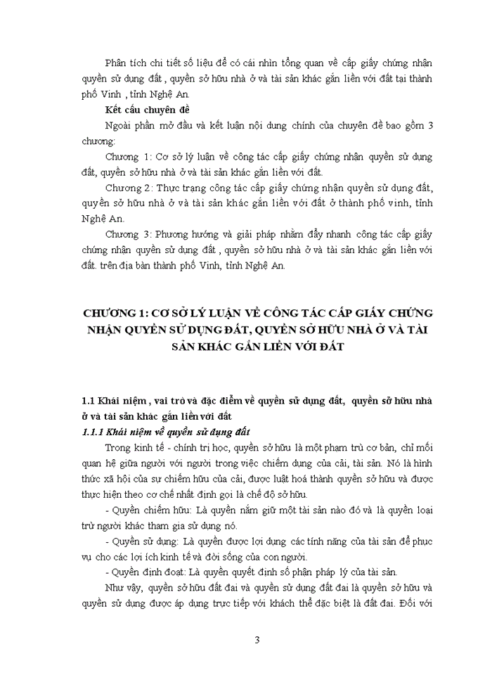 image for page Công tác cấp giấy chứng nhận quyền sử dụng đất, quyền sở hữu nhà ở và tài sản khác gắn liền với đất tại thành phố Vinh , tỉnh Nghệ An