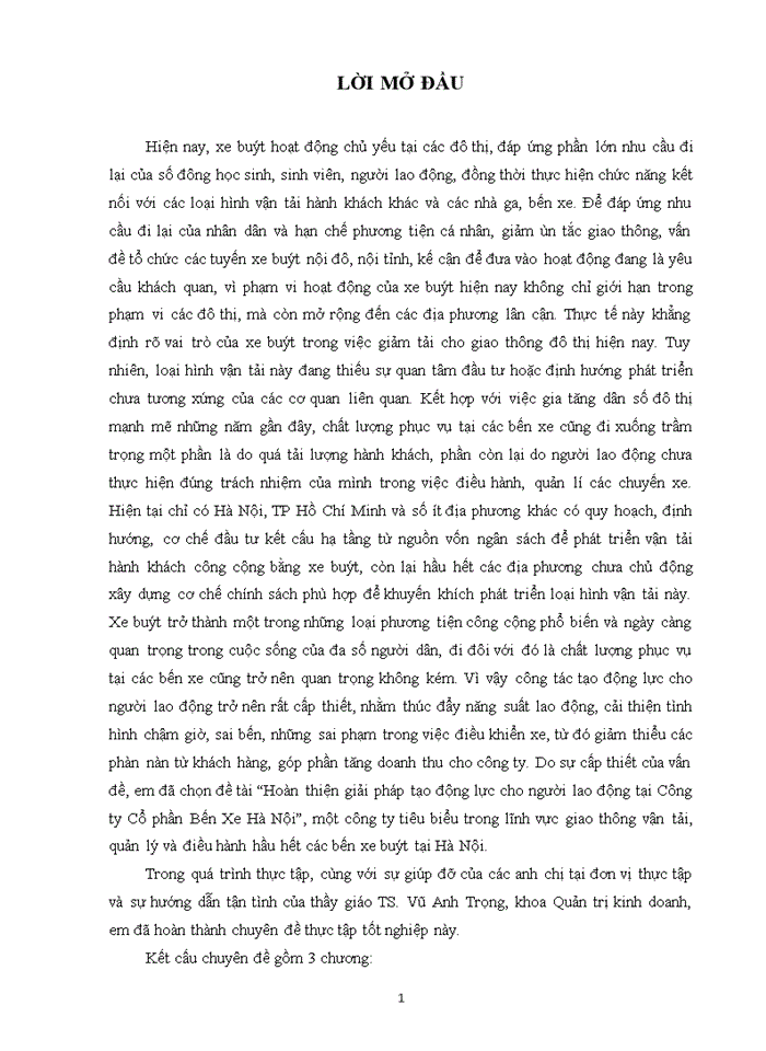 image for page Hoàn thiện giải pháp tạo động lực cho người lao động tại Công ty Cổ phần Bến Xe Hà Nội