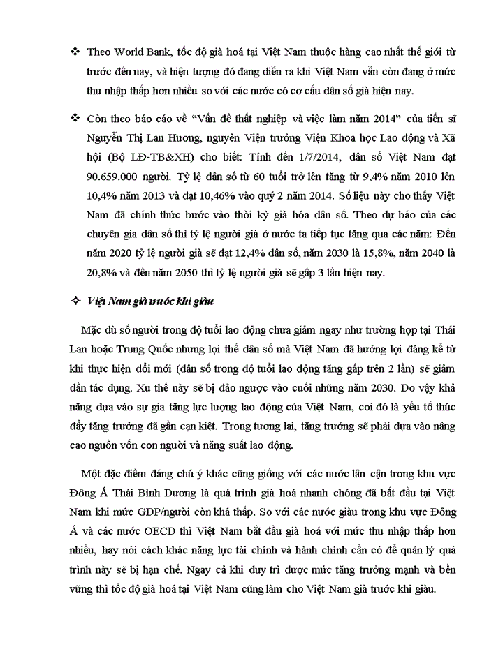 image for page Ảnh hưởng của dân số già đến tăng trưởng kinh tế và thu nhập tích lũy hộ gia đình