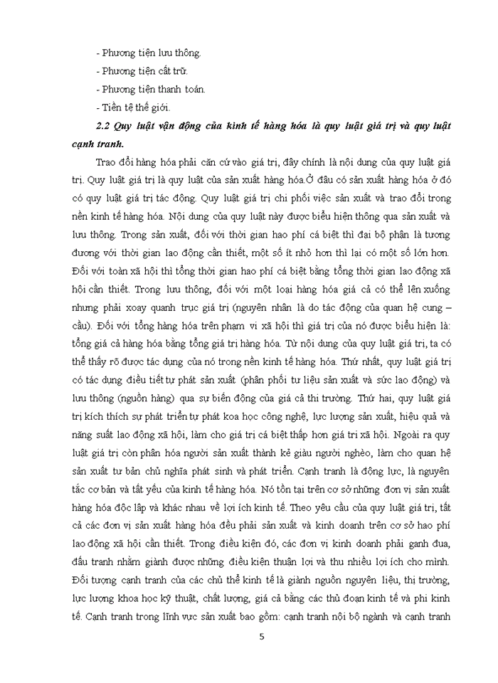 image for page Lí luận về kinh tế hàng hóa và vận dụng ở Việt Nam hiện nay