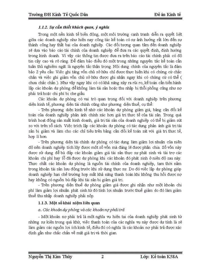 image for page Kế toán các khoản dự phòng trong doanh nghiệp Việt Nam hiện nay