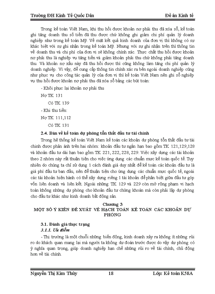 image for page Kế toán các khoản dự phòng trong doanh nghiệp Việt Nam hiện nay