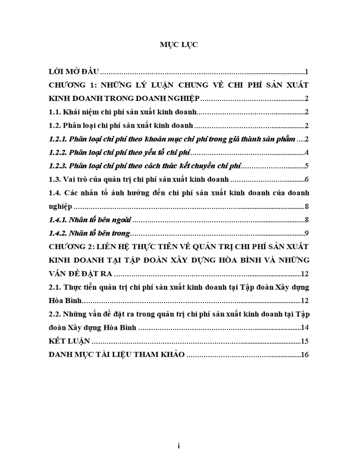 image for page Nghiên cứu về chi phí sản xuất kinh doanh của doanh nghiệp